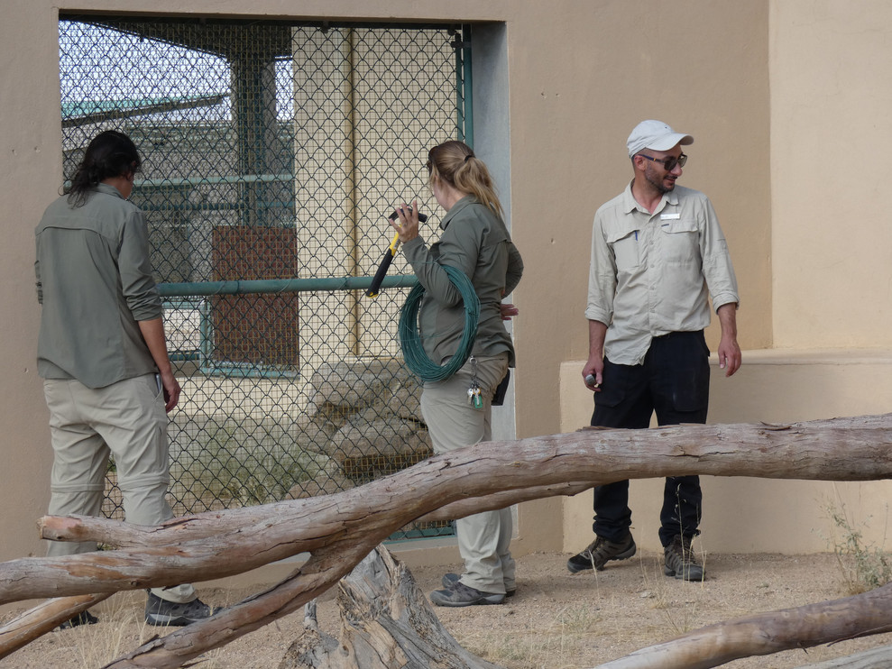 Staff at facility