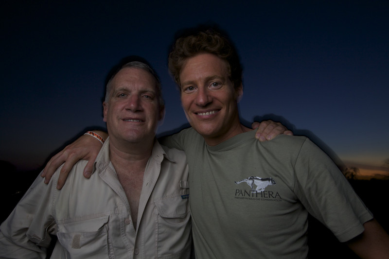 Panthera Founders Dr. Thomas Kaplan and Dr. Alan Rabinowitz