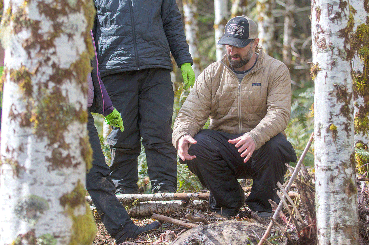 Mark Elbroch in the field.