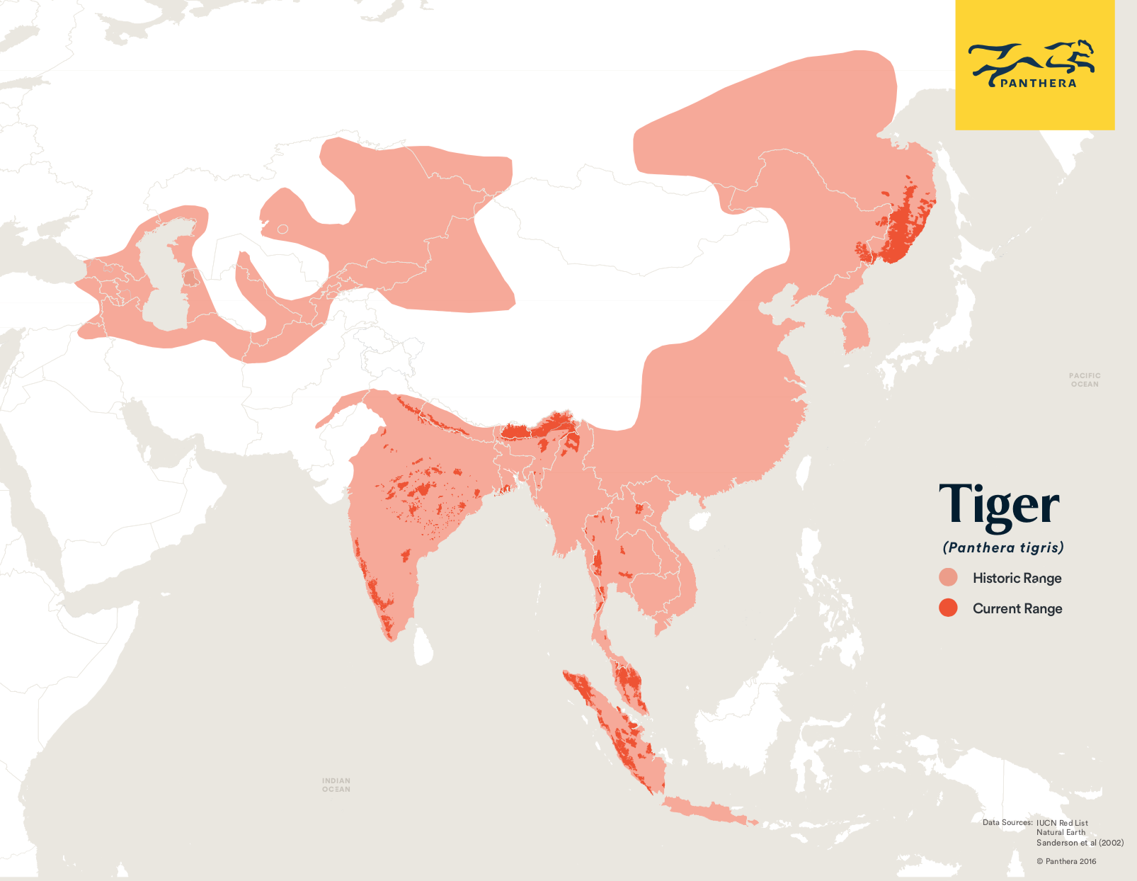 Tiger Habitat Map