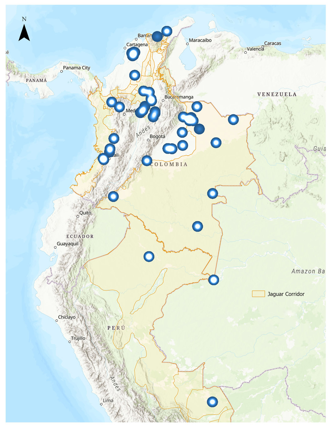 Where We Work Map