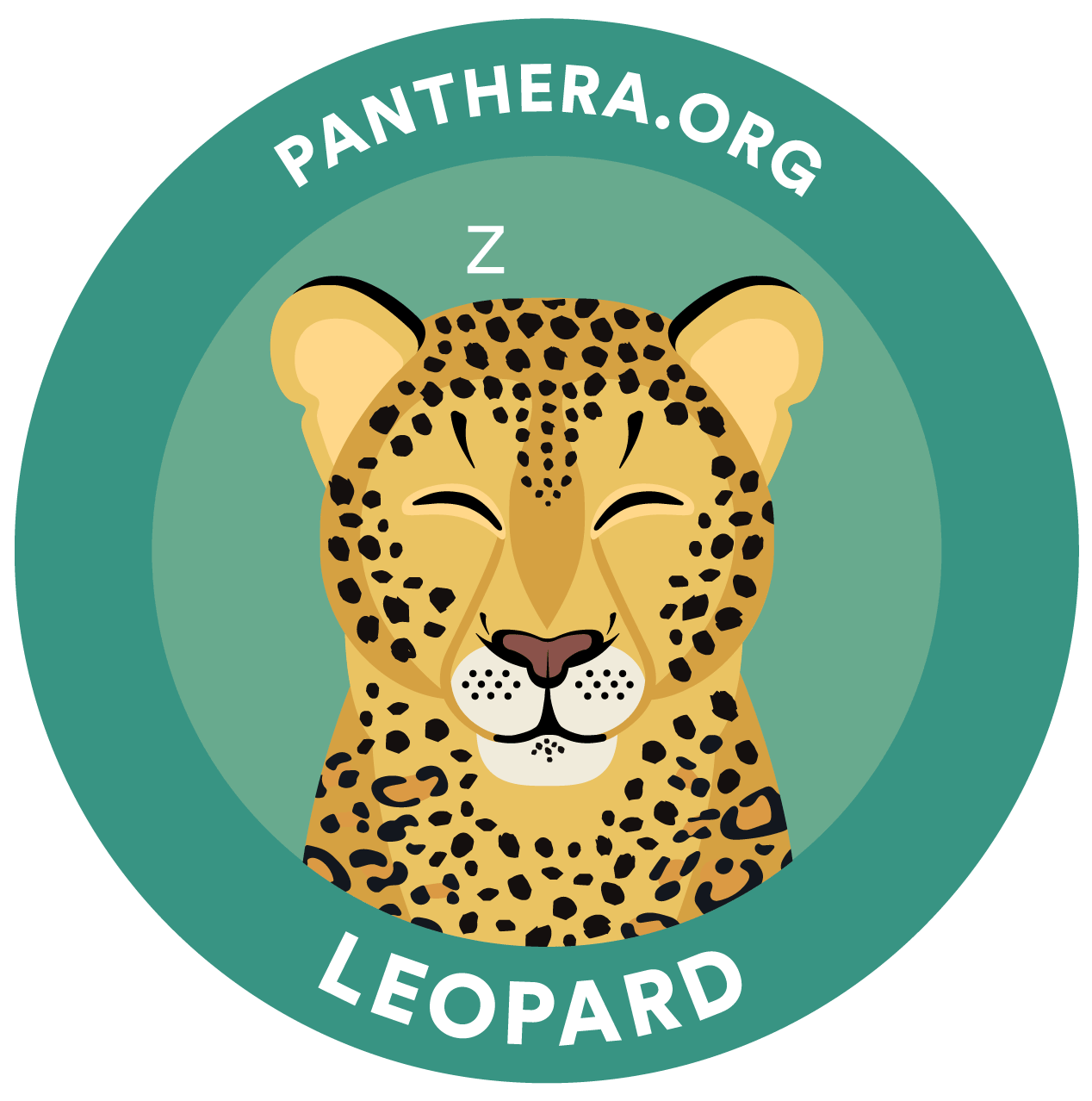 Animated Leopard Sticker