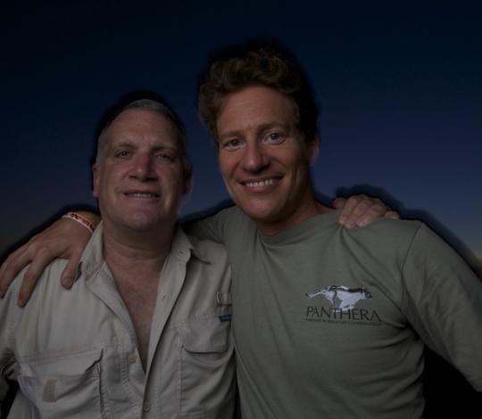 Panthera Founders Dr. Thomas Kaplan and Dr. Alan Rabinowitz